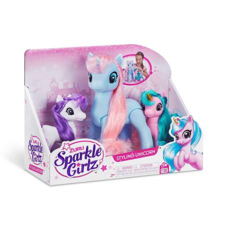 zuru sparkle girlz pack 3 unicornios (zuru - 100373)