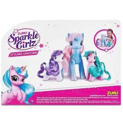 zuru sparkle girlz pack 3 unicornios (zuru - 100373)