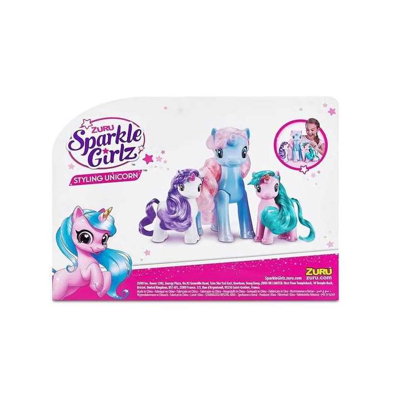 zuru sparkle girlz pack 3 unicornios (zuru - 100373) zuru sparkle girlz pack 3 unicornios (zuru - 100373)
