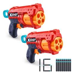 x-shot 2 pistolas dardos fury 4 (zuru - 36329)