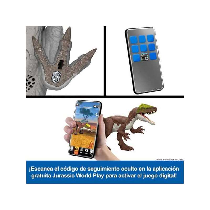 jurassic world wild roar dinosaurio aucasaurus (mattel - jgb88) jurassic world wild roar dinosaurio aucasaurus (mattel - jgb88)