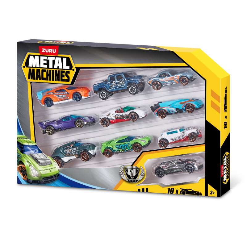 zuru metal machines pack 10 coches surtidos (zuru - 6750) zuru metal machines pack 10 coches surtidos (zuru - 6750)