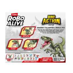 zuru robo alive raptor con sonido dino action (zuru - 7172)