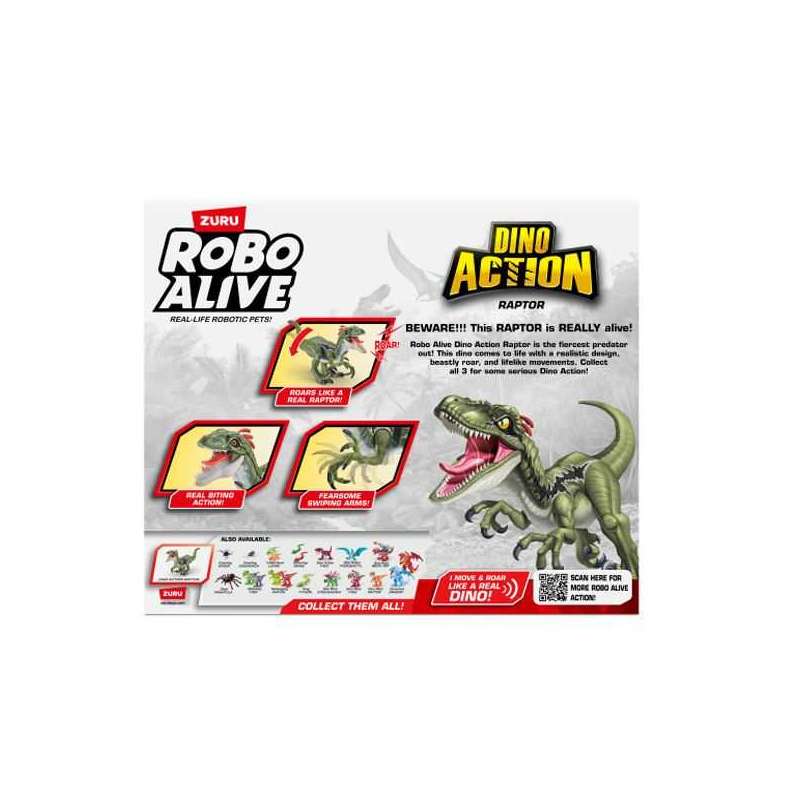 zuru robo alive raptor con sonido dino action (zuru - 7172) zuru robo alive raptor con sonido dino action (zuru - 7172)