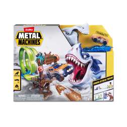 zuru metal machines pista tiburon playset (zuru - 6760)