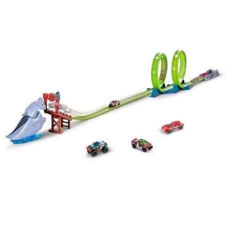 zuru metal machines pista tiburon playset (zuru - 6760)