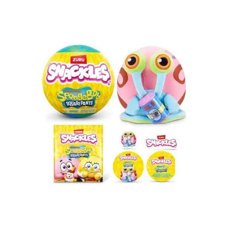 zuru snackles s1 peluche bob esponja en capsula (zuru - 77705gq1) zuru snackles s1 peluche bob esponja en capsula (zuru - 77705gq1)
