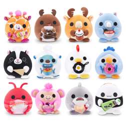 zuru snackles s1 peluche 13 cm en capsula surtidos (zuru - 77693gq1)