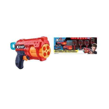 x-shot pack diana electronica con 2 pistolas fury (zuru - 36840)