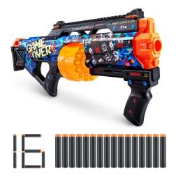 x-shot pistola skins last stand con 16 dardos (zuru - 365189)