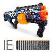 x-shot pistola skins last stand con 16 dardos (zuru - 365189)