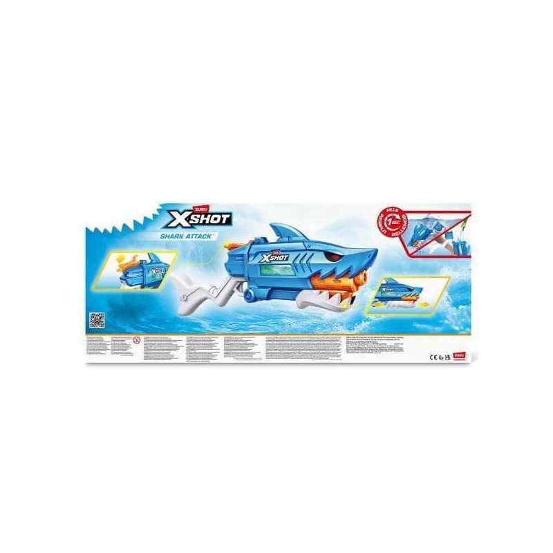 x-shot water pistola tiburon fast fill ( zuru - 118195) x-shot water pistola tiburon fast fill ( zuru - 118195)