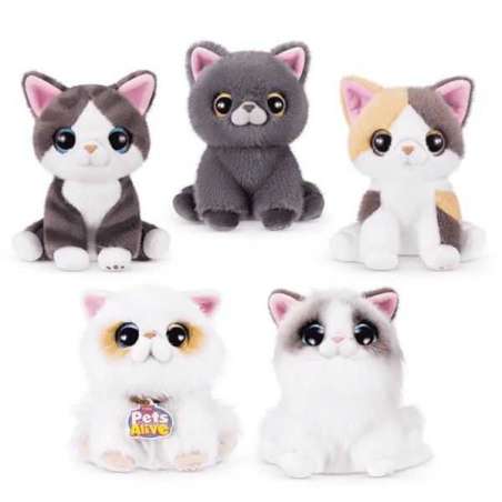 zuru pets alive smitten kitten gatito electronico (zuru - 9568)