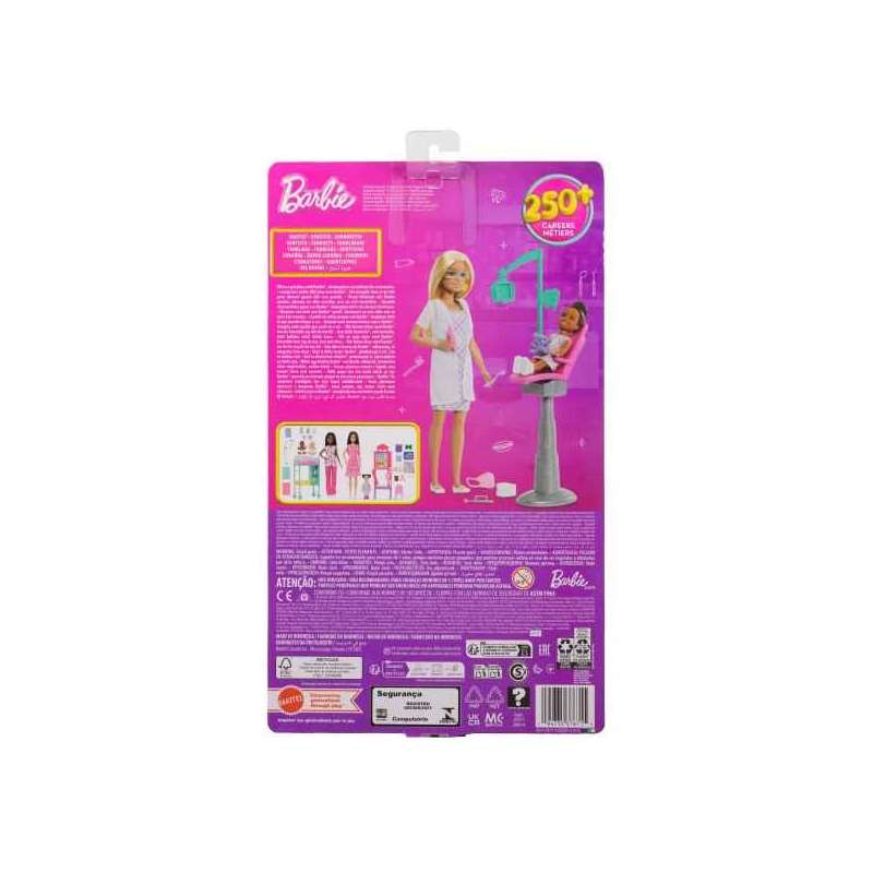 barbie profesiones dentista con accesorios (mattel - jmk14) barbie profesiones dentista con accesorios (mattel - jmk14)