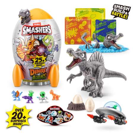 zuru smashers set cohete dino vs aliens (zuru - 74141)