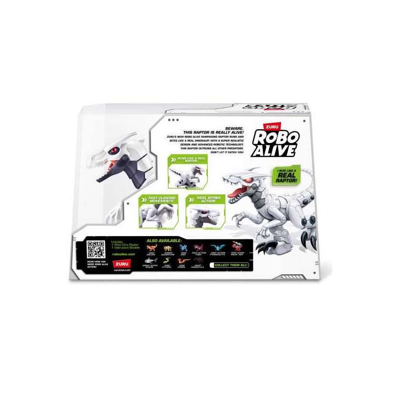 zuru robo alive raptor electronico (zuru - 71152)