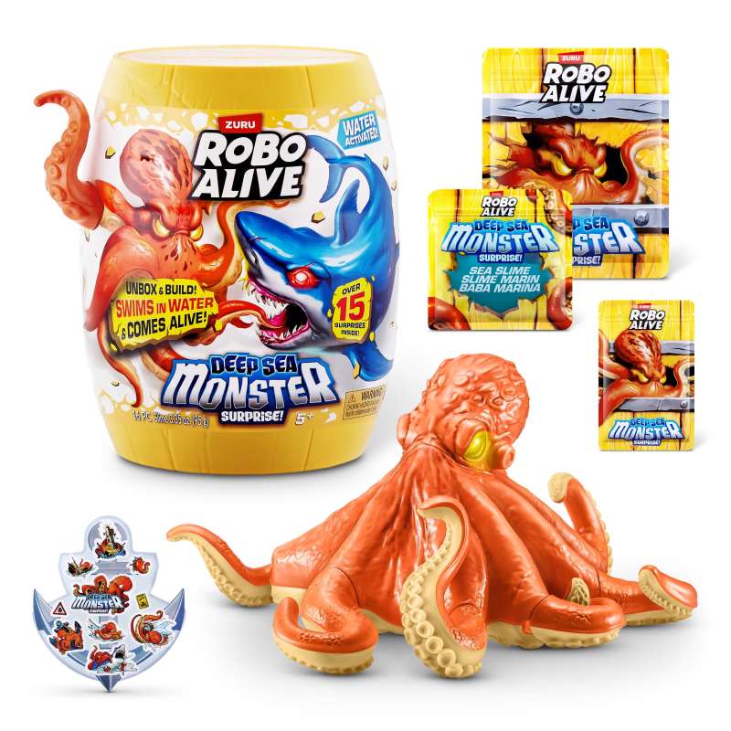zuru robo alive deep sea monster surtidos (zuru - 71155)