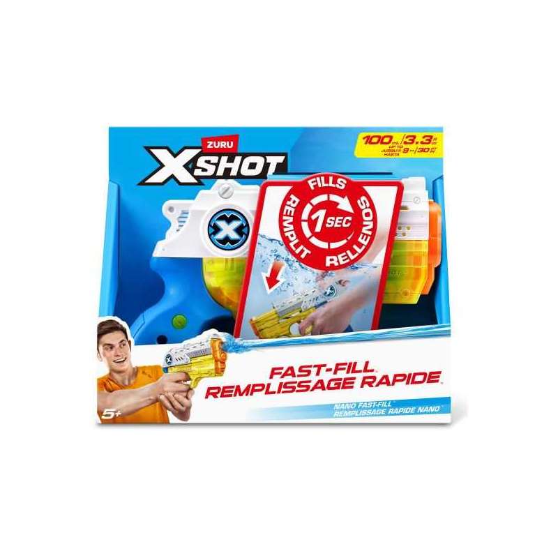 x-shot water pistola nano fast fill (zuru - 56333) x-shot water pistola nano fast fill (zuru - 56333)