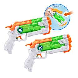 x-shot water pack 2 pistolas nano fast fill (zuru - 56244)