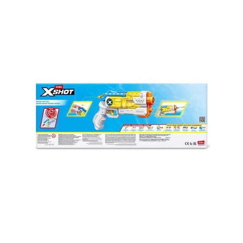 x-shot water pack 2 pistolas nano fast fill (zuru - 56244) x-shot water pack 2 pistolas nano fast fill (zuru - 56244)