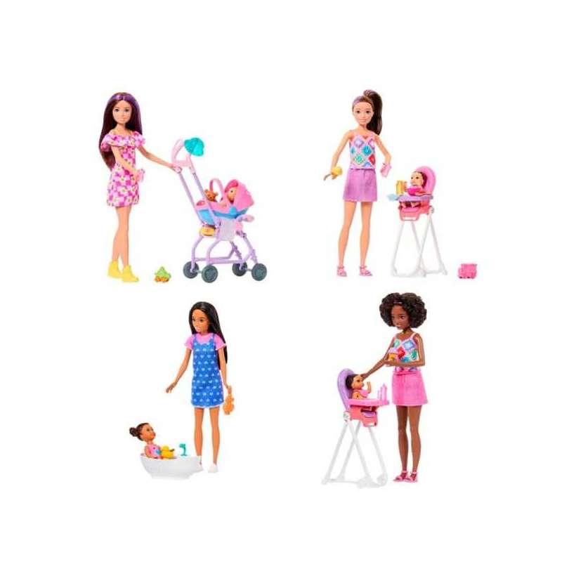 barbie skipper muÑeca set de juego niÑera (mattel - jkc16) barbie skipper muÑeca set de juego niÑera (mattel - jkc16)