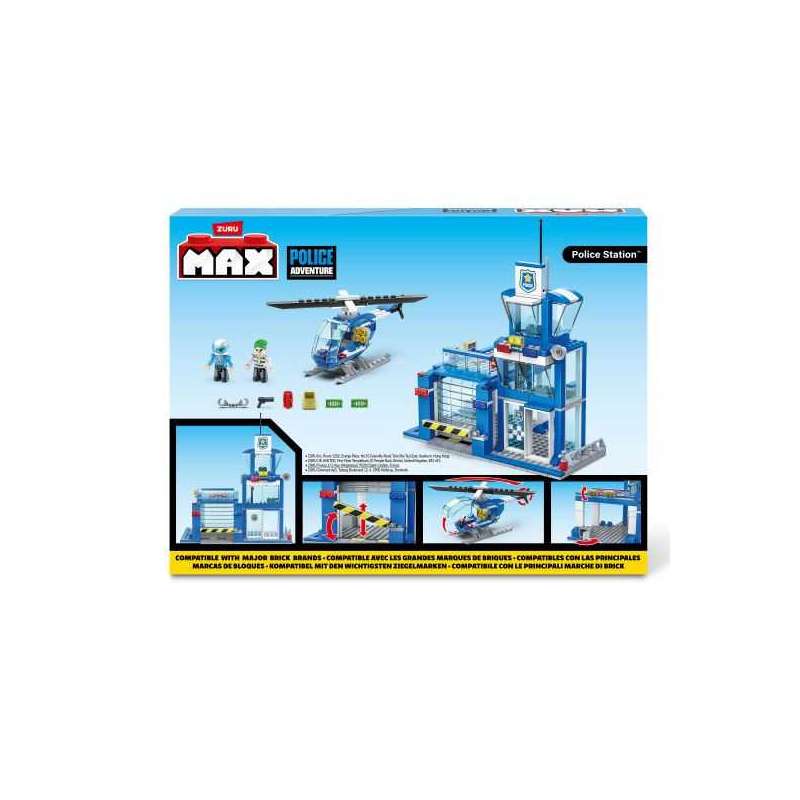 zuru max build set policia 321 piezas (zuru - 83163) zuru max build set policia 321 piezas (zuru - 83163)