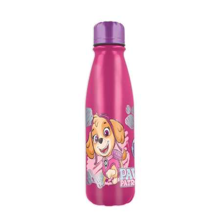 stor botella aluminio 600 ml paw patrol (74540)
