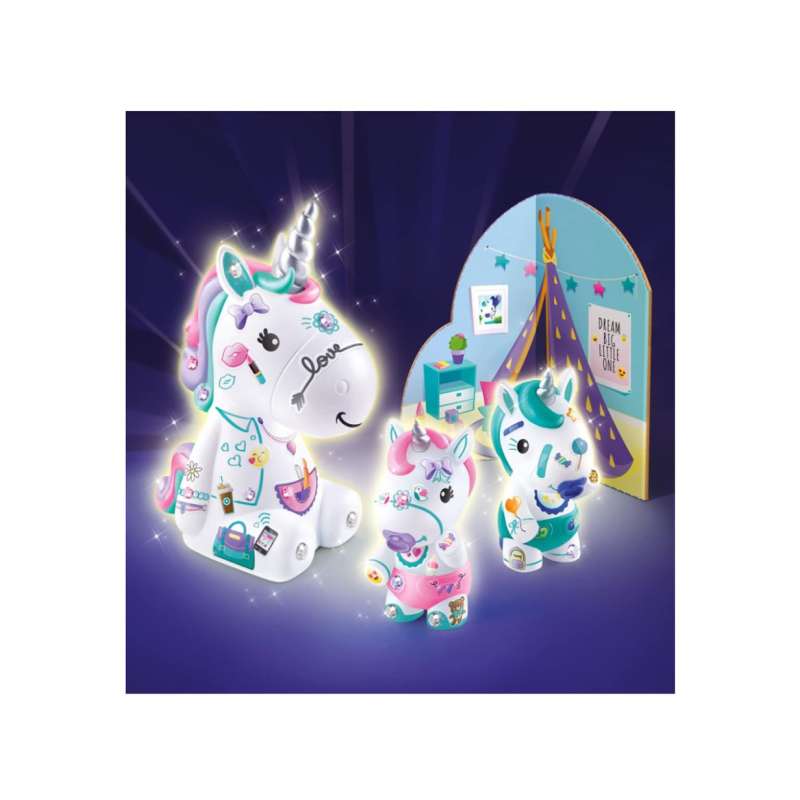 style 4 ever pack 3 familia unicornio (canal toys - ofg287)