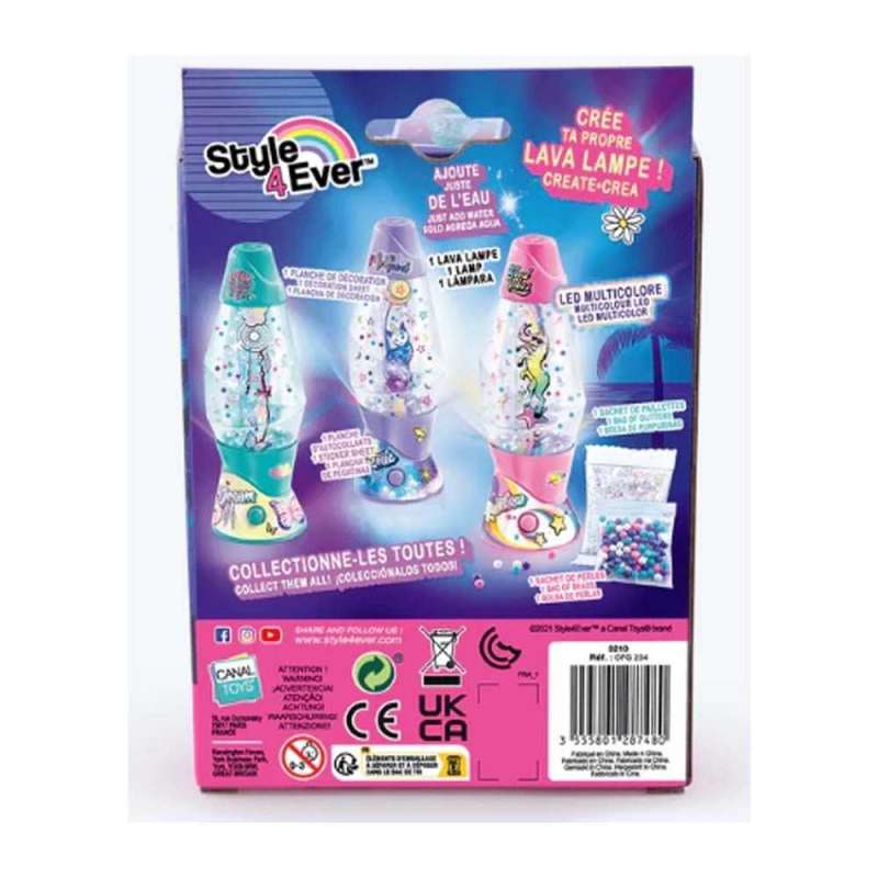 style 4 ever deco mini lava lamp diy (canal toys - ofg234) style 4 ever deco mini lava lamp diy (canal toys - ofg234)