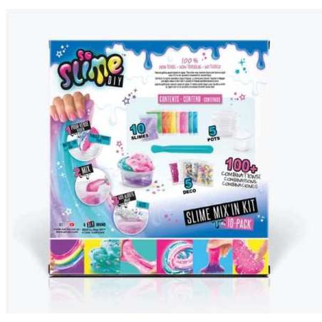 slime mix in kit 10 pack ( canal toys - ssc184 )