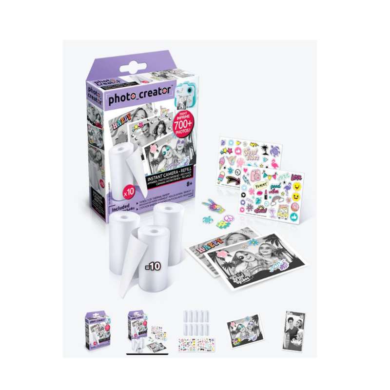 studio creator instant camera 10 rollos  ( canal toys - clk005 )