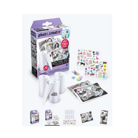 studio creator instant camera 10 rollos ( canal toys - clk005 )