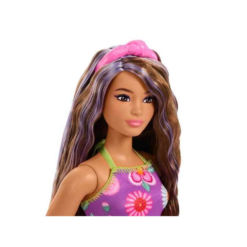 barbie fashionista con traje de flores (mattel - jjn57) barbie fashionista con traje de flores (mattel - jjn57)