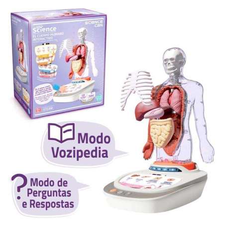so science cuerpo humano: vozpedia interactiva (canal toys - cos005)