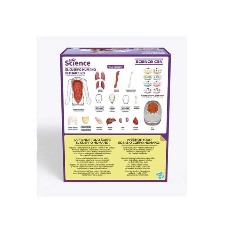 so science cuerpo humano: vozpedia interactiva (canal toys - cos005) so science cuerpo humano: vozpedia interactiva (canal toys - cos005)