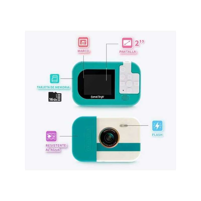 photo creator waterproof digital camara (canal toys - clk079) photo creator waterproof digital camara (canal toys - clk079)