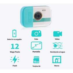 photo creator waterproof digital camara (canal toys - clk079)