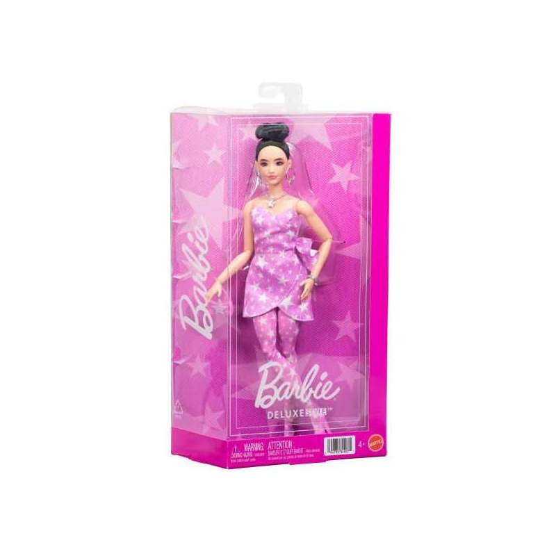 barbie deluxe muÑeca vestido estrella (mattel - jjn71) barbie deluxe muÑeca vestido estrella (mattel - jjn71)