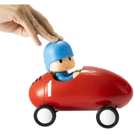pocoyo coche de carreras ( bandai - to77400)