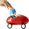 pocoyo coche de carreras ( bandai - to77400)