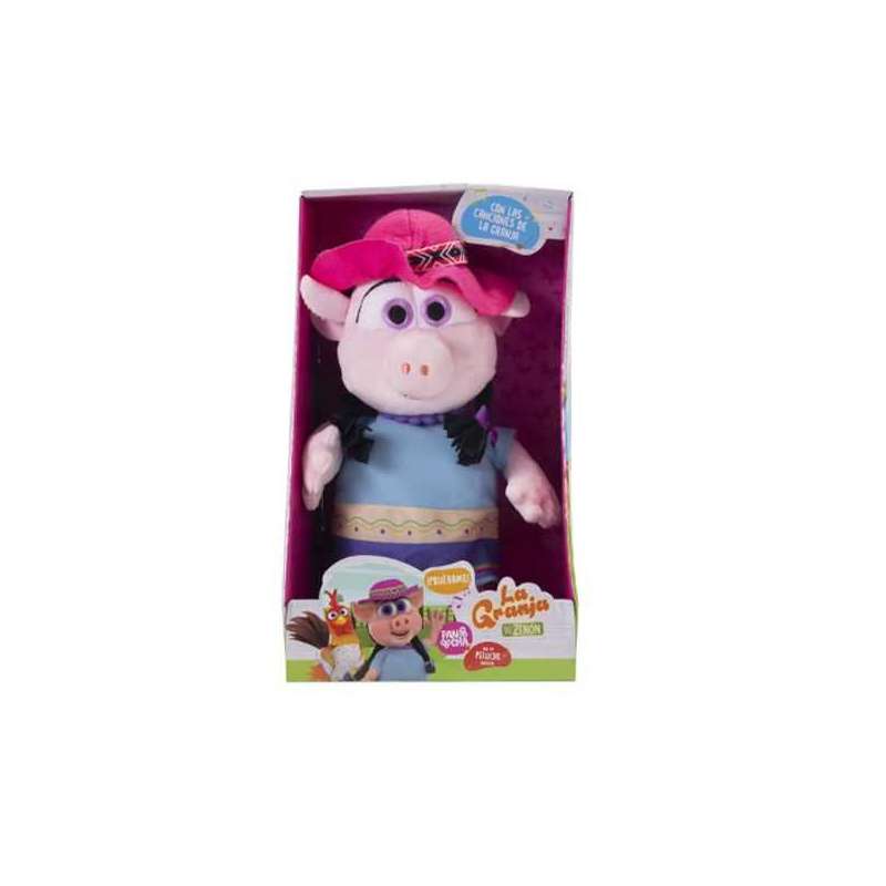 la granja de zenon sra. pancha musical (bandai - ar80007)