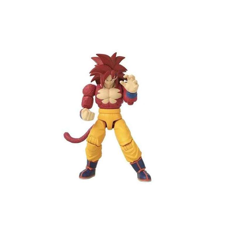 dragon ball figura stars ss4 goku daima (bandai - 40737) dragon ball figura stars ss4 goku daima (bandai - 40737)