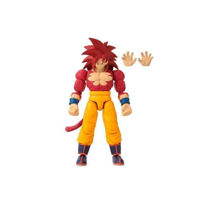 dragon ball figura stars ss4 goku daima (bandai - 40737) dragon ball figura stars ss4 goku daima (bandai - 40737)