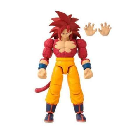 dragon ball figura stars ss4 goku daima (bandai - 40737)