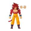dragon ball figura stars ss4 goku daima (bandai - 40737) dragon ball figura stars ss4 goku daima (bandai - 40737)