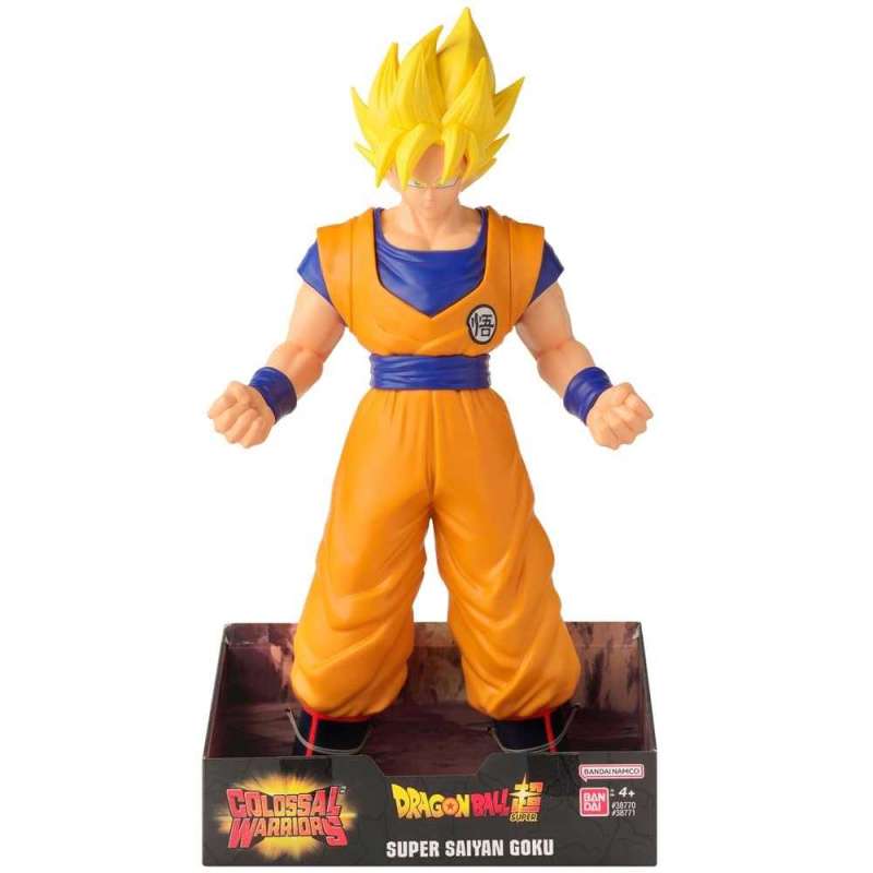 dragon ball mega figura super saiyan goku (bandai - 38771) dragon ball mega figura super saiyan goku (bandai - 38771)