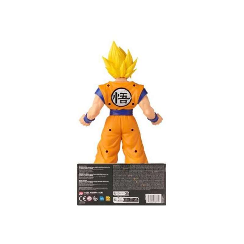 dragon ball mega figura super saiyan goku (bandai - 38771) dragon ball mega figura super saiyan goku (bandai - 38771)