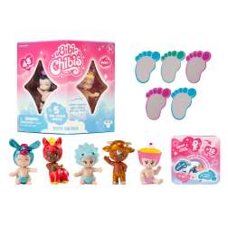 bibi chibis pack 5 figuras surtidas (bandai - elb93407)