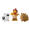 la granja de zenon figuras de baÑo pack de 3 (bandai - to84100)