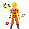dragon ball limit braker goku luz y sonido ss2 (bandai - 38566) dragon ball limit braker goku luz y sonido ss2 (bandai - 38566)